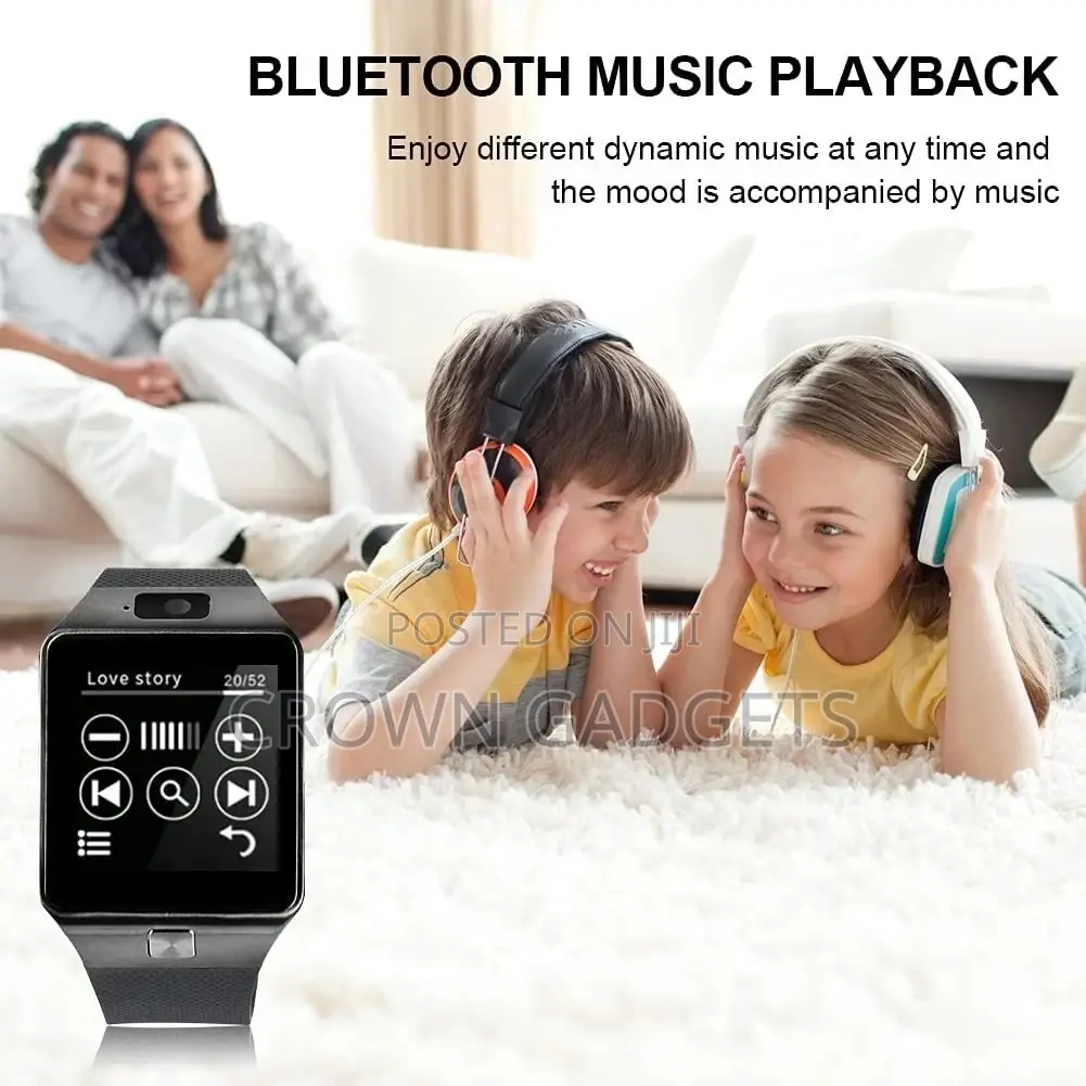 Wrist Smart DZ09 Bluetooth Smartwatch With Camera
