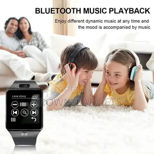 Wrist Smart DZ09 Bluetooth Smartwatch With Camera