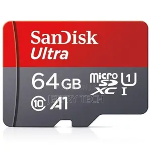 Sandisk Ultra 64GB 98mb/S UHS-I Class 10 Micro-SDHC Memory