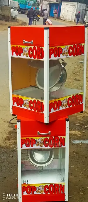 Popping Popcorn  Machines