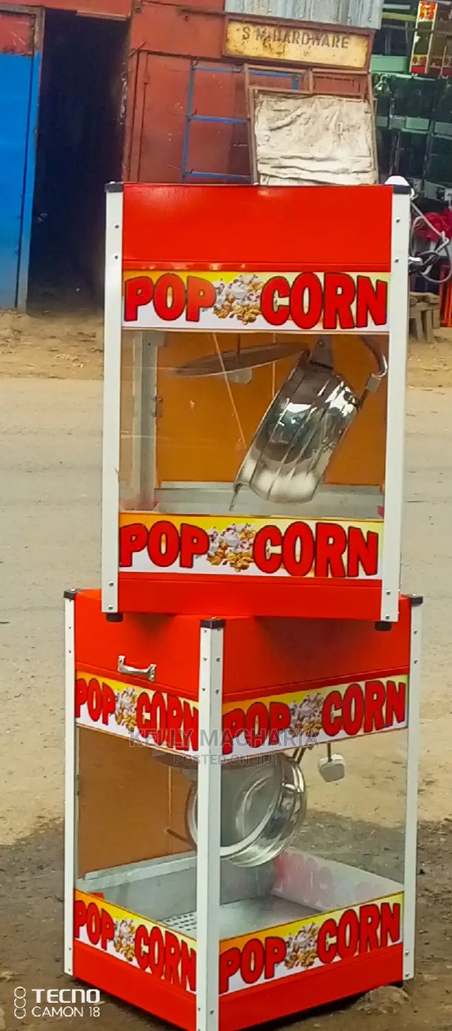 Popping Popcorn  Machines