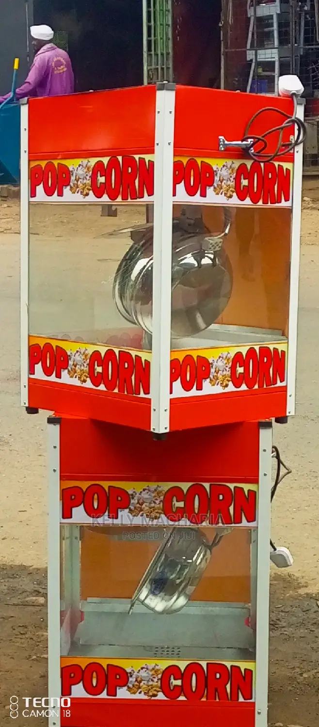 Popping Popcorn  Machines