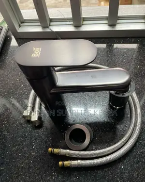 Black Wash Basin Mixer Tap Sink Tap Elegant Premium Quality