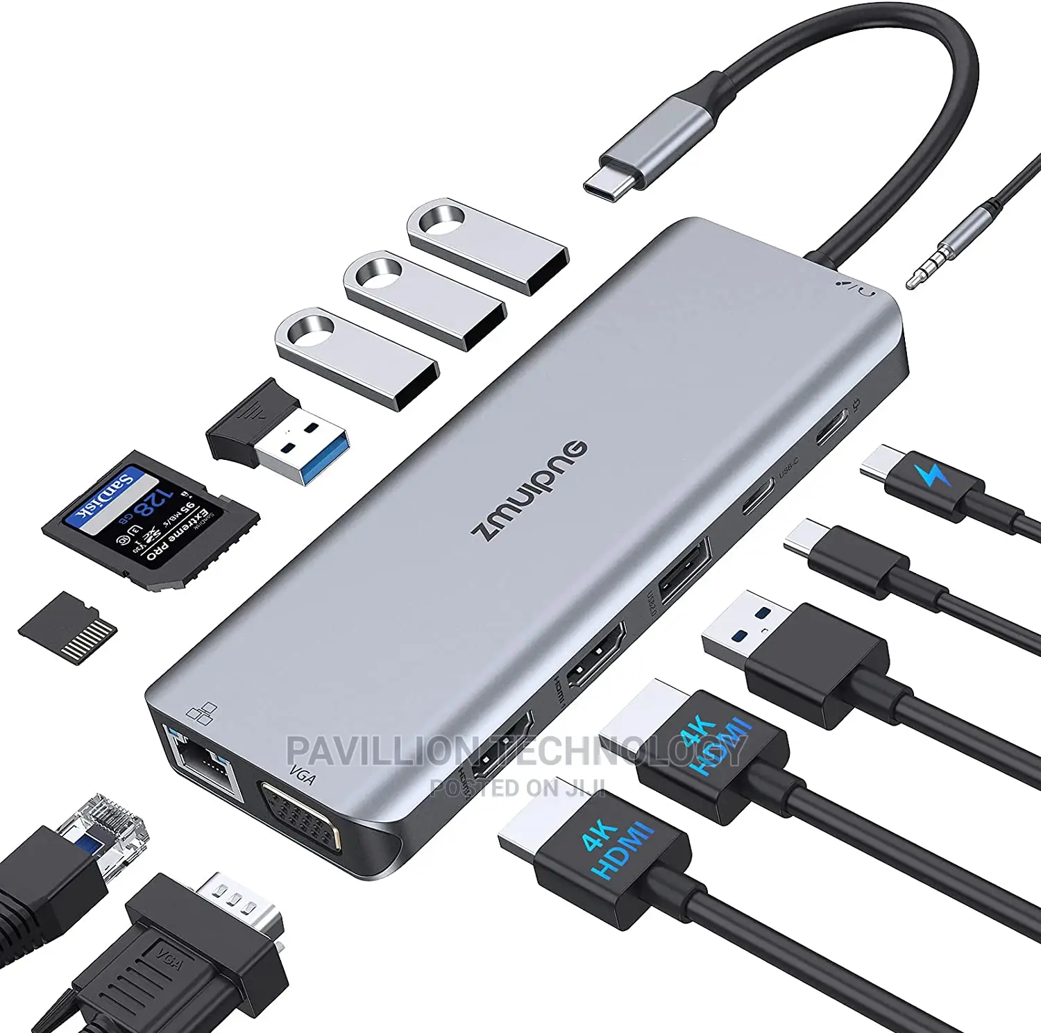 12in 1 Usb C Hub