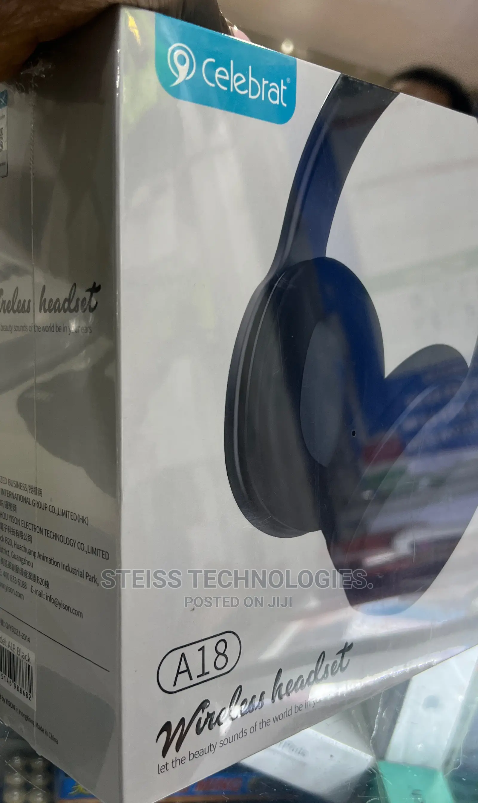 A18-Celebrat Wireless Headset.