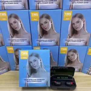 TWS True Wireless Earbuds With Power Bank