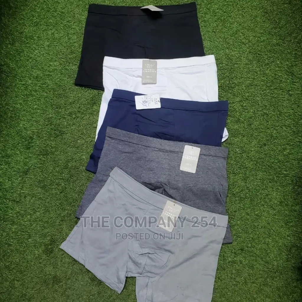 Plain Cotton Men's 6 Pack Boxer