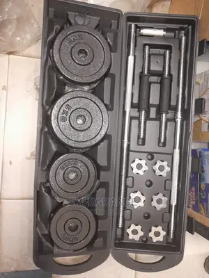 Turkish Chrome 50 Kg Dumbbell With Case