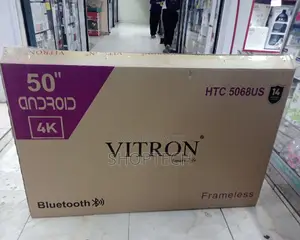 Vitron 50" Inch Frameless Bluetooth Uhd Android Tv