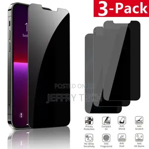 3 Pack for iPhone 14 13 12 11 Pro Max X Privacy