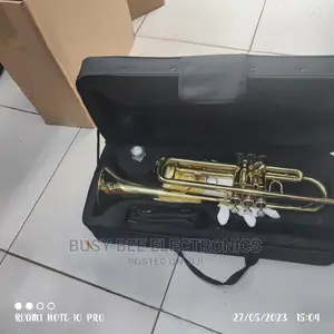 Cased Trumpet