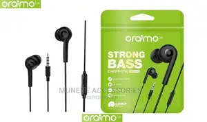 Oraimo 3.5mm Strong Bass Earphones With Mic Headset