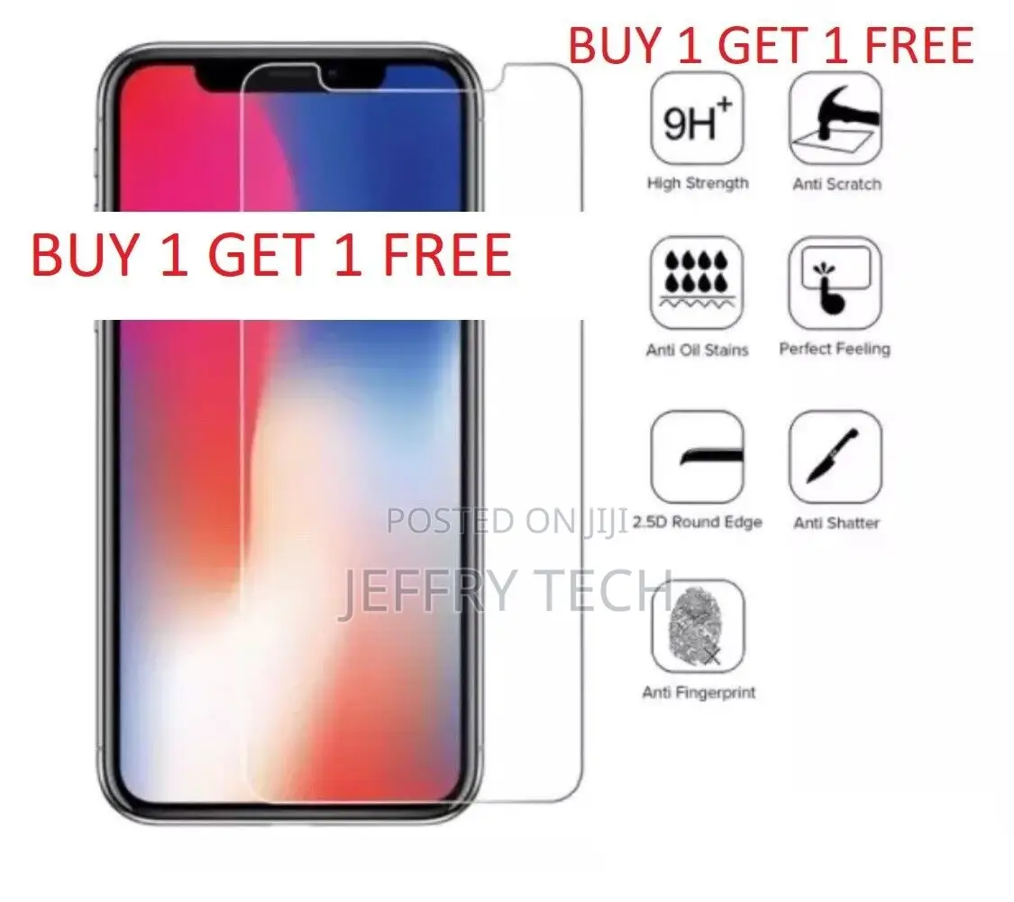 Tempered Glass Screen Protector for iPhone 6 7 8+