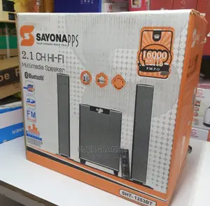 16000 Watts Sayona Multimedia Speakers SHT 1253