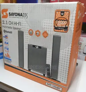 Woofer Sayona Multimedia Speakers Sht1253 16000 WTT