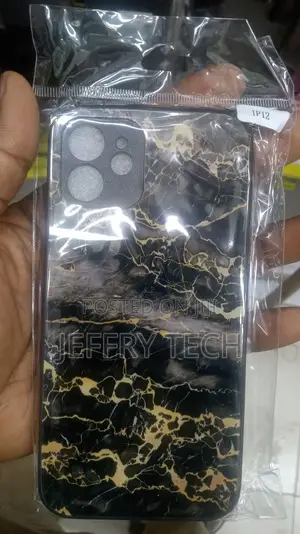 iPhone 12/12 Pro Phone Case | Classic Black Marble Case