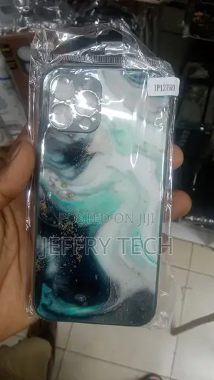 iPhone 12 Pro Marble Pattern Glass Protective Case(DL04)