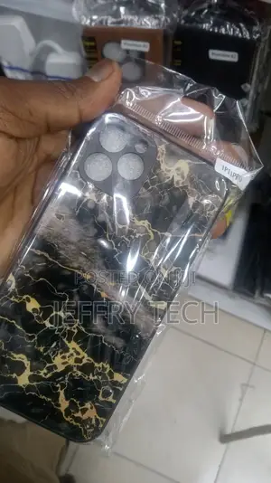 iPhone 11 Pro Case Marble Black