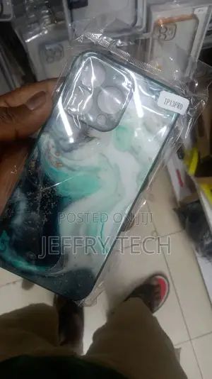 Green Marble iPhone 13 Pro Case