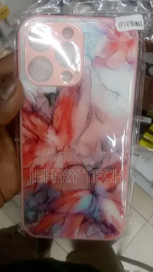 Red Marble iPhone 14 Pro Max Skin