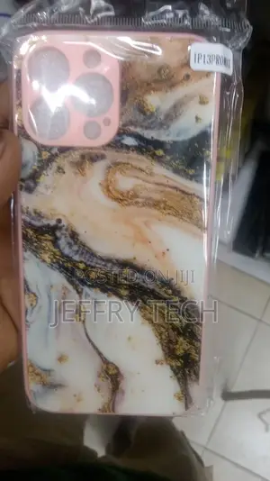 Luxury Brown Gold Marble Case for iPhone 14 Pro Max, I