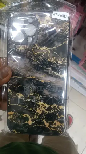 iPhone 12 Pro Max Plating Marble Pattern Soft TPU Protectiv