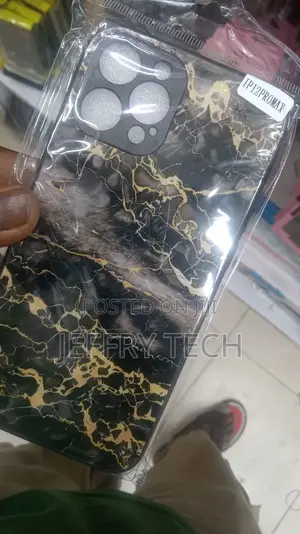 iPhone 12 Pro Max Plating Marble Pattern Soft TPU Protectiv