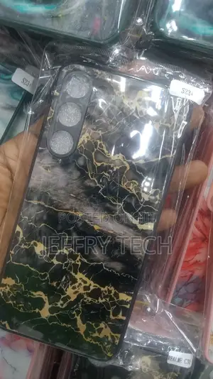 Black Marble Samsung Galaxy S23 / S23 Plus Case