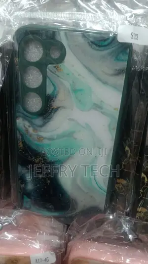 Green Marble Samsung S23 Case