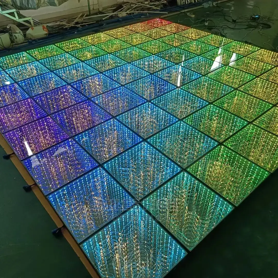 Mirror Glass LED Dancefloor