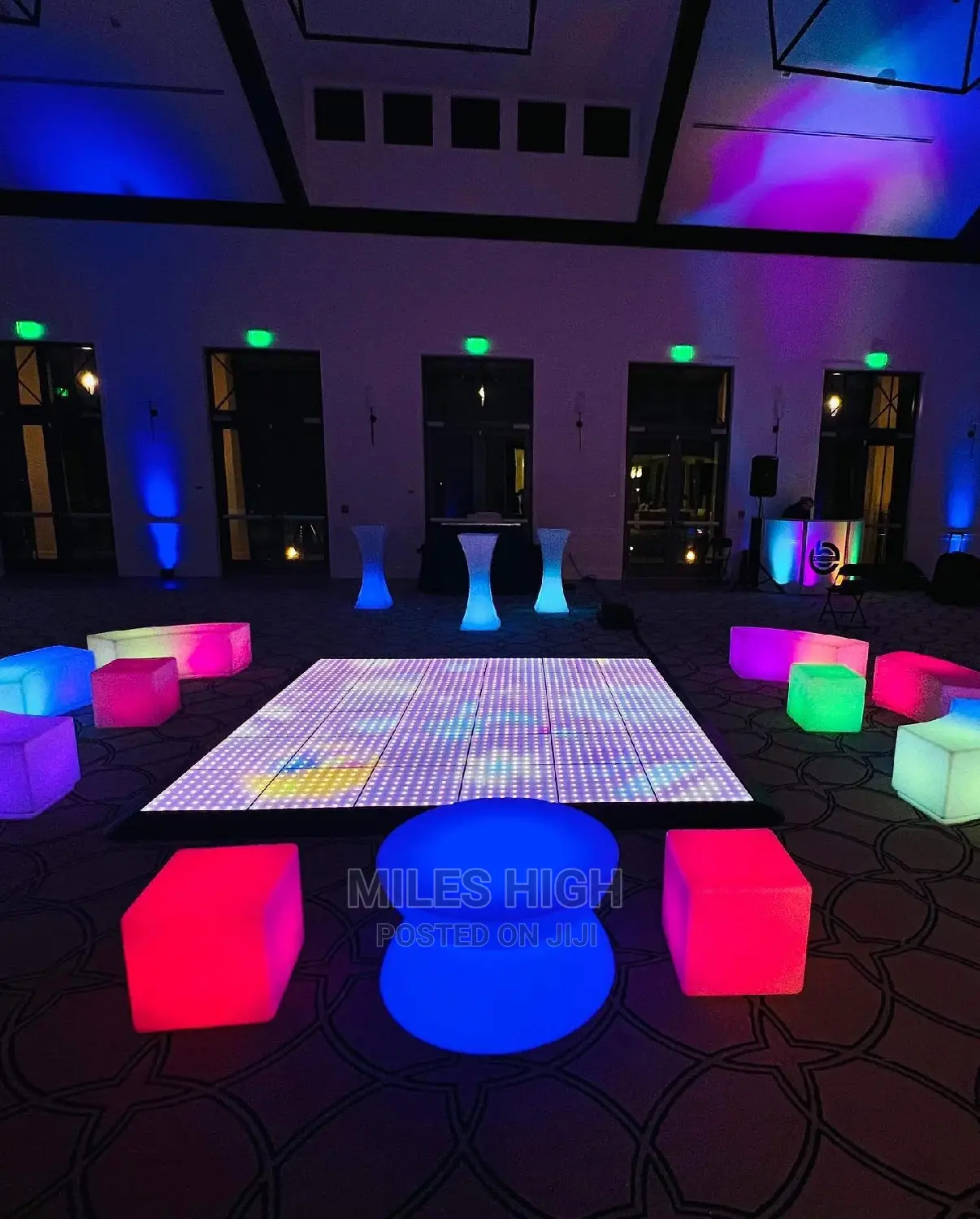 Mirror Glass LED Dancefloor