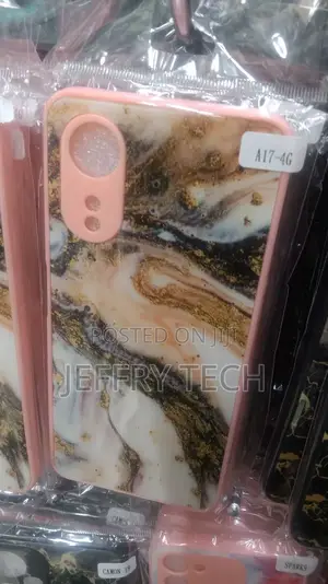 Ocean Marble Glass Case for OPPO A17