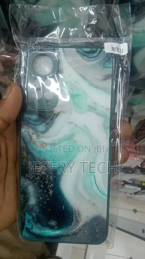 Xiaomi Redmi Note 11 Case Marble Green, Mobile Phone Ca