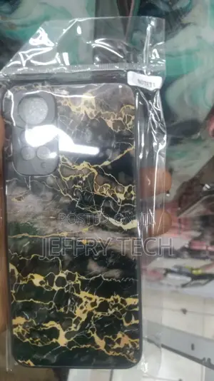 Xiaomi Redmi Note 11 5G Cover - Trendy Black Marble