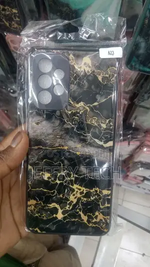 Samsung A23 5G Case Marble Pattern Black
