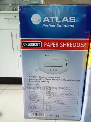 Paper Shredder Cc1540 Atlas/ Cc1540 Cross Cut Shredder