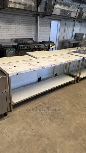 Working Table ( Stainless Steel Full Length Table).
