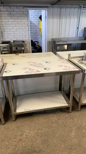Working Table (Stainless Steel 4*2 Working Table Top)'