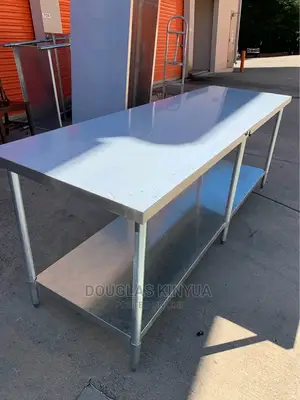Full Length Stainless Steel Working Table ( 8*3).