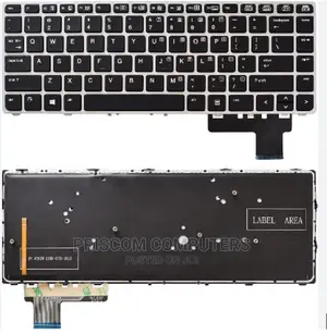 HP 9470, 9480, 9470M, 9480M Backlight Keyboard