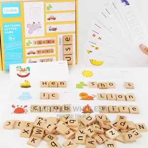 Wooden Spelling Game