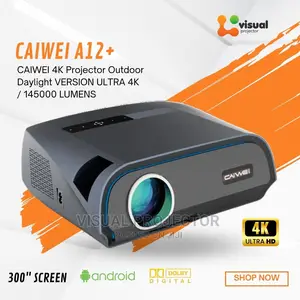 Caiwei A12+ Outdoor Projector Android