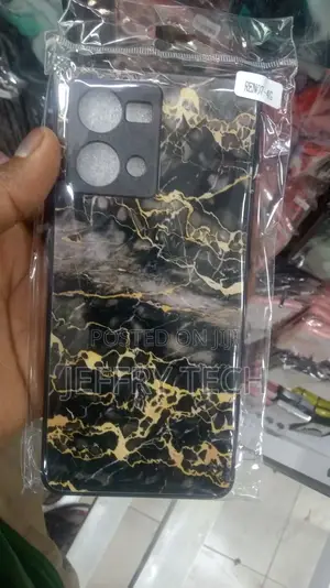 Mobile Back Cover for Oppo Reno 7 4G Black Marble Desig
