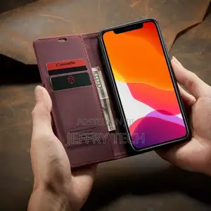 Flip iPhone 11 Pro Max Vintage Case - Wine Red