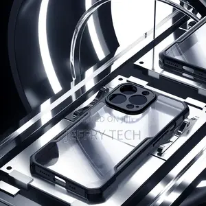 Shockproof Hybrid Cover for iPhone 14 Pro Max - Black