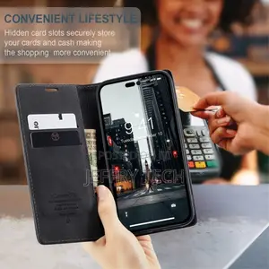 iPhone 14 Pro Max Flip Case - Black