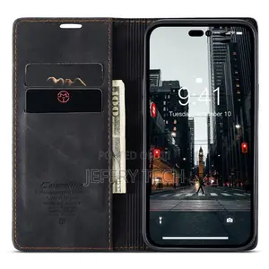 iPhone 14 Pro Max Flip Case - Black