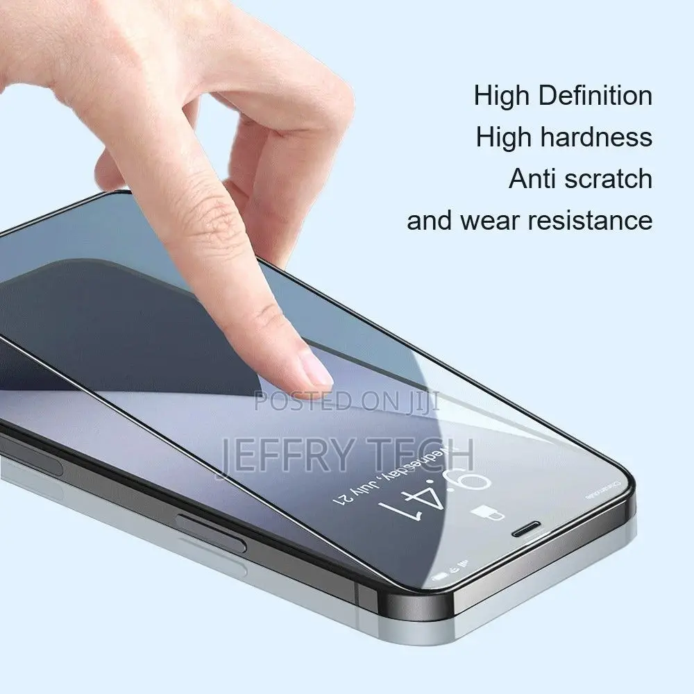 2 PCS Extra Strong Glass Screen Protector for iPhone 14 Pro