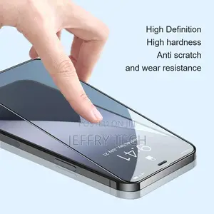 2 PCS Extra Strong Glass Screen Protector for iPhone 14 Pro