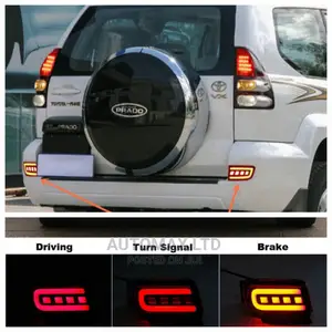 J120: Toyota Landcruiser Prado, New Rear Bumper LED Lamps